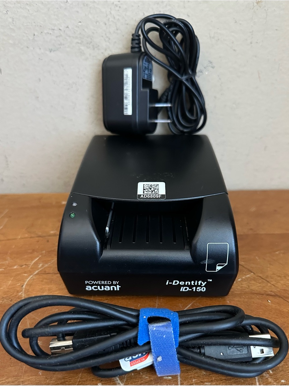 Acuant i-Dentify ID-150 Portable Duplex ID Card Authentication 600dp Scanner